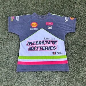 Chase Authentics Interstate Batteries Racing Tee - Gray and Green
